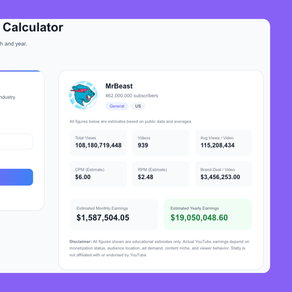 Statly analytics preview