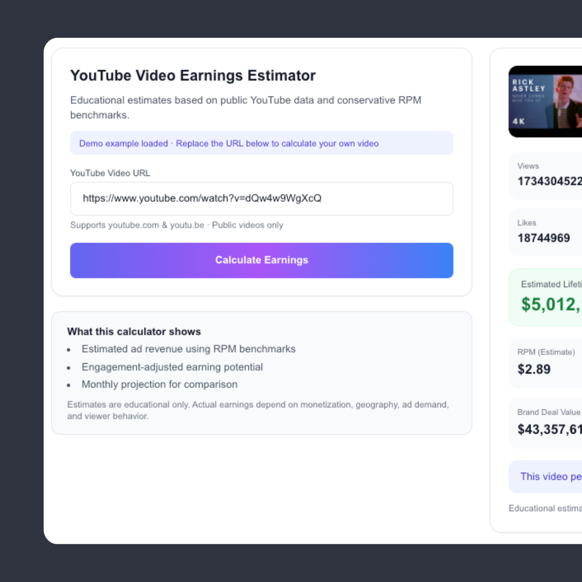 Statly analytics preview